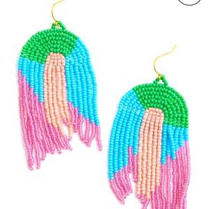Noonday collection Cascada beaded earrings